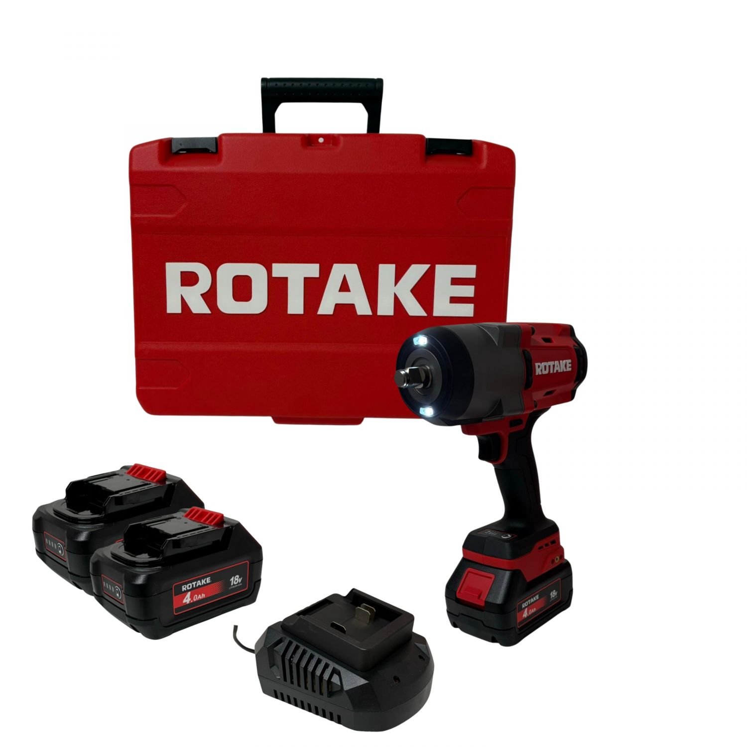 Rotake Rc8106 מפתח רטיטה נטען 18v דרייב